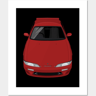 Silvia S14 1994-1996 Body Kit - Red Posters and Art